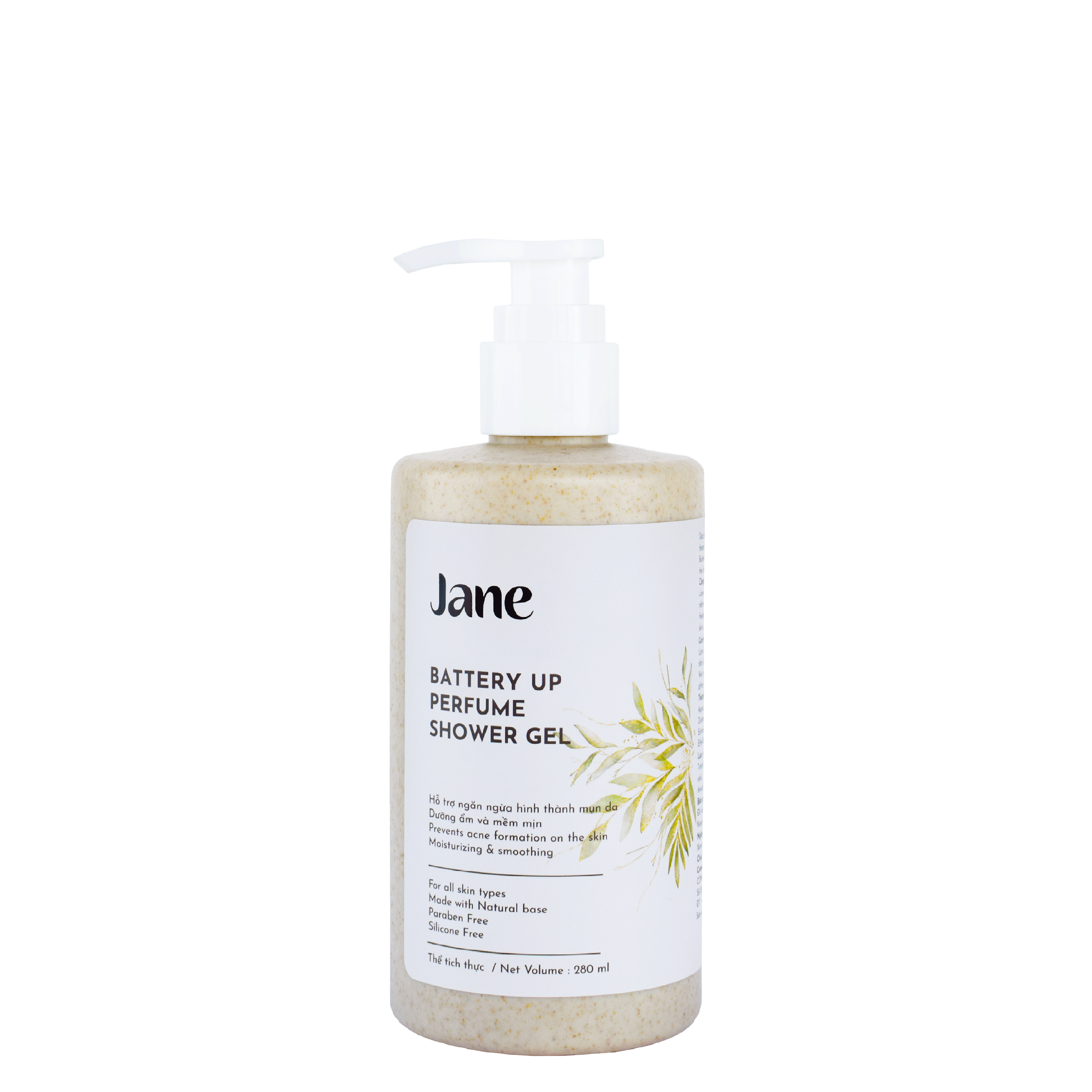 Battery Up Perfume Shower Gel, 280ml